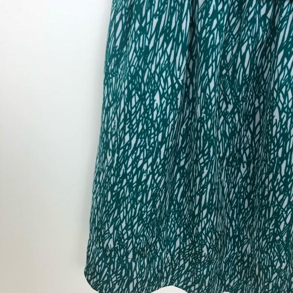 Collective Concepts Green Print Tunic Dress - Picture 3 of 8